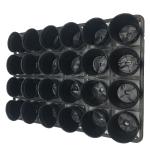 Injection Mould 24 Holes HDPE Plastic Nursery Tray Pot Carry Tray OEM