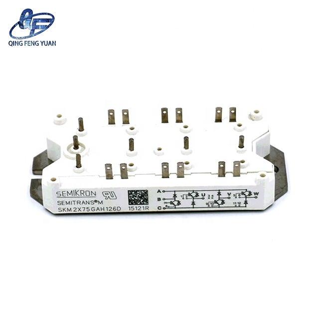 Hot selling SKM2X75GAH126D Spinning Machine 1200V 75Amperes Textile Machine IGBT Module