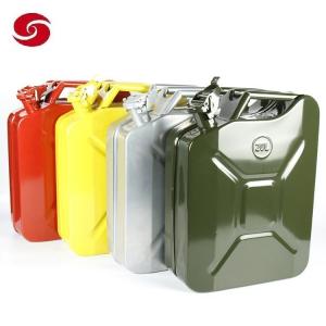China Aluminum Jerrycan Army Military Gasoline Fuel Tank Petrol on sale