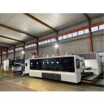 1500mm Flexo 4-Color Printing Slotting Die Cutting Folding Gluing Strapping