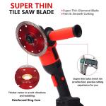 4.5 Inch Multipurpose Wet Dry Diamond Cutting Disc Reinforced Circular Diamond