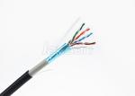 305m 1000ft HDPE 0.50 Solid Bare Copper Cat5e SFTP Cable