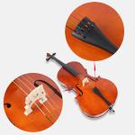 Handmade/Advanced Solid Wood Cello High Quality Aca500 The high carbon steel