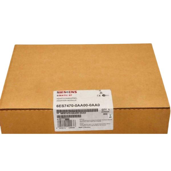 SIEMENS 6ES7470-0AA00-0AA0 SIMATIC S7-400, ADAPTION CAPSULE -- CANNOT BE ORDERED