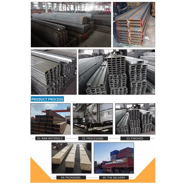 Structural Profiles 45# Carbon Steel Sections U Channel AISI Standard