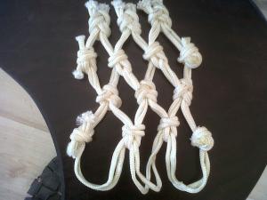 China Double Nylon Twisted Rope Trawl Net 2 X 4mm 2 X 5mm on sale