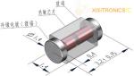 MELF Style Surface Mount Glass NTC Thermistor MF59 series