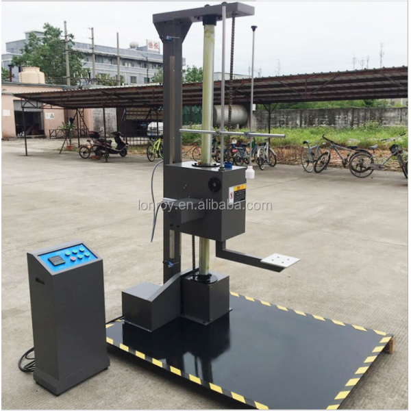 ISO 2248 JIS Z0202 Single Arm Package Free Fall Drop Impact Testing Machine Packaged Free Fall Impact Tester Film Film T