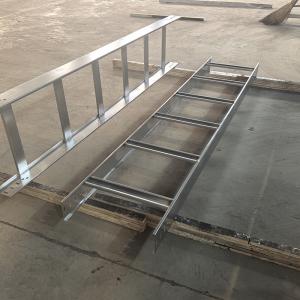 Wholesale Indoor Outdoor Ladder Type Cable Tray Trough With High Flexibility And Galvanized Protective Coating from china suppliers