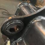 CNC Q345B Bucket Thumb Attachment 70 Ton Excavator Digging Bucket