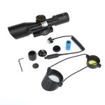 2.5-10x40Dual Illuminated Tactical Hunting Scopewith Red and Green Laser Sight
