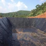 Anti-uv HDPE Pond Liner 1mm Smooth Geomembrane Sheet Geo Material Plastic Dam
