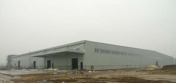 ASTM Material Insulated Structural Steel Fabrications Frame Workshop With Full