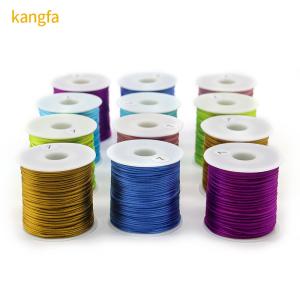 Wholesale DIY Bracelet Making Findings Korean Waxed Cotton Cord with Silk Thread and Jade Beads from china suppliers