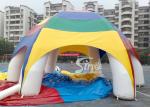 6 mts outdoor colorful advertising inflatable tent made of pvc tarpaulin for