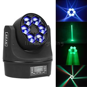 China PowerCON connectors 6x10w RGBW 4in1 Mini LED Bee Eyes Moving Head Lights DMX on sale