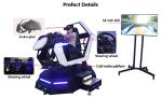 Business VR Motion Ride VR Racing Car Virtual Reality Simulations For VR Park