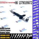 High Quality diesel fuel injector 095000-5520 For TOYOTA HILUX 2KD-FTV 23670