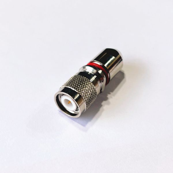 TNC Male RF Connector with Nickel Plated Brass Body and Super-flexible Feeder for DC-3GHz Applications
