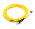 LC To MTRJ Duplex Fiber Jumper , 10m Digital Fiber Optic Cable With PC UPC APC
