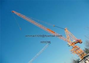 Wholesale 10t QTD5020 Jib Luffing Tower Crane 50m Jib Long Full Inverter Control from china suppliers