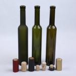 375ml 500ml 750ml Empty Glass Wine Bottles Dark Green Glass Bottles For Liquor