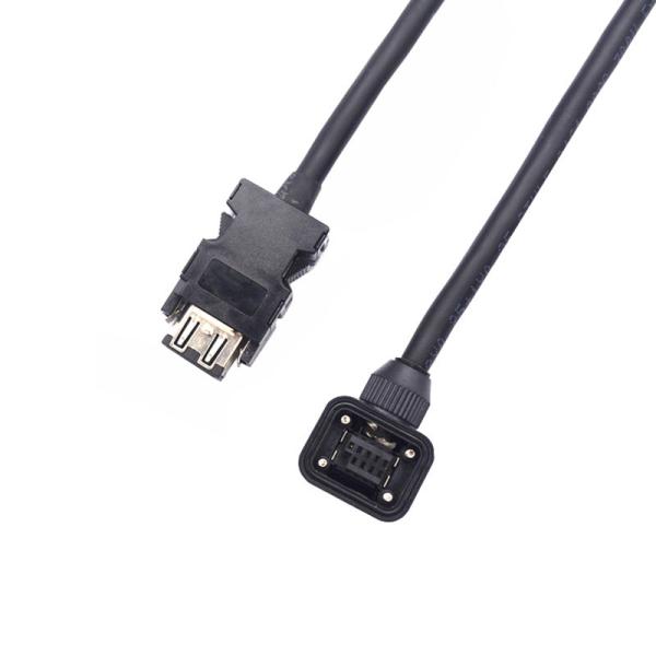 Quality Mrj3encbl Automotive PLC AC Servo Motor Encoder Cable Fit Misubishi for sale