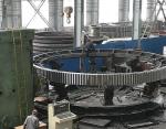 GB/T9444-88 Cast Iron HB 250 Mill Girth Gear And Rotary Kiln Girth Gear Factory