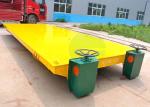 Paper making industry heavy duty rail transport car wired push button operate