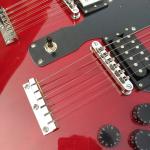 Red EDS1275 Custom Shop double Neck Electric Guitar 6/12 strings Wholesale