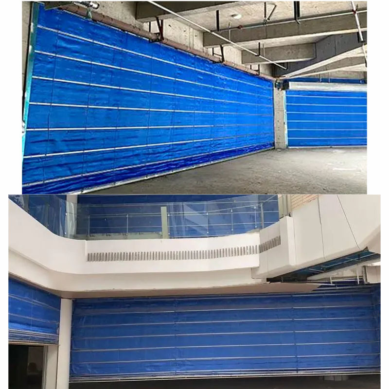 Fire Prevention lnorganic Fire Roller Shutter Automatic Opening Method Rolling Pull