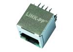 51F-1201GYD2 180 ° Rj45 10 / 100 Base-T POE Jack With Maganetic LPJD0115BENL