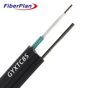 Wholesale Figure 8 Armored Fiber Optic Cable Single Multi Mode 6 Core Steel Wire Supported GYXTC8S from china suppliers