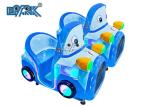 Kiddie Ride Blue Car Arcade Game Machine Coin Operated 180W