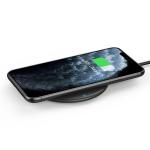 ABS 7mm 3 Coils Qi Wirelss Charging Pad , 10W Wireless Charging Phone Pad White