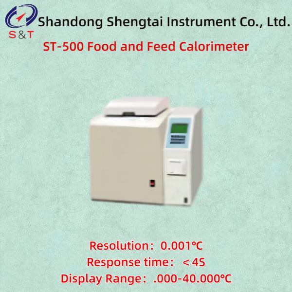 10500J/K Food And Feed Calorimeter Display Range 0.000-40.000 ℃ 300ml Oxygen