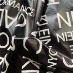 Black Waterproof Winter Jacket Fabric 80GSM 50D 50D 150CM 100% Polyester