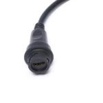 1.5cm Wide RJ45 Communication Cable Connector Male / Female 2.5cm Length Through