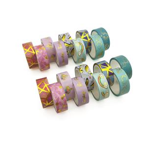 Wholesale Writable Decorative Multi Colored Gold Washi Tape For Bullet Journal from china suppliers