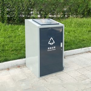 Buy cheap Eco-Friendly Silver Lid Induction Trash Can for Domestic Trade from wholesalers
