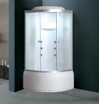 Customized Glass Door Whirlpool Steam Shower Cabin Fit Bathroom