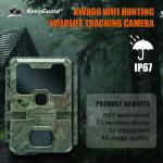 KW866 WIFI Hunting trail Camera waterproof IP67 OEM/ODM 512GB Storage SD Memory
