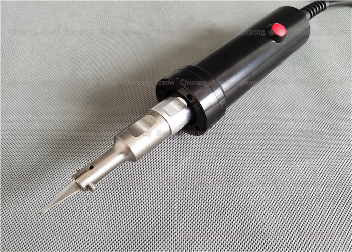 Plastic Fabric PP HDPE Handheld Ultrasonic Cutter 35Khz