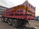 HOWO Used 10 Wheel Dump Trucks For Sale 375hp Power
