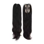 Top Quality 100% Remy Hair Women Toupee 14 16 inch natural black fine mono base