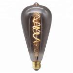 Smoky Grass Spiral Globe Filament Bulb 4w Special Shape 3 Years Warranty