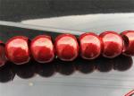 Decorative Metallic Red Powder Coat Antioxidation High Temperature Resistance
