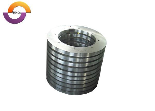 Precision CNC Ground Carbide Steel Blades Round Shape HRC45-65 Hardness For