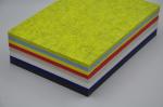 Modern PET Soundproof 3D Acoustic Wall Panel With Artistic Shapes Felt Wall