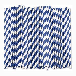 Wholesale Striped Pattern Paper Drinking Straws Disposable Recyclable For Party from china suppliers